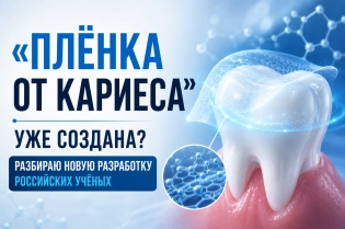 «Плёнка от кариеса» уже создана? Разбираю новую разработку российских учёных